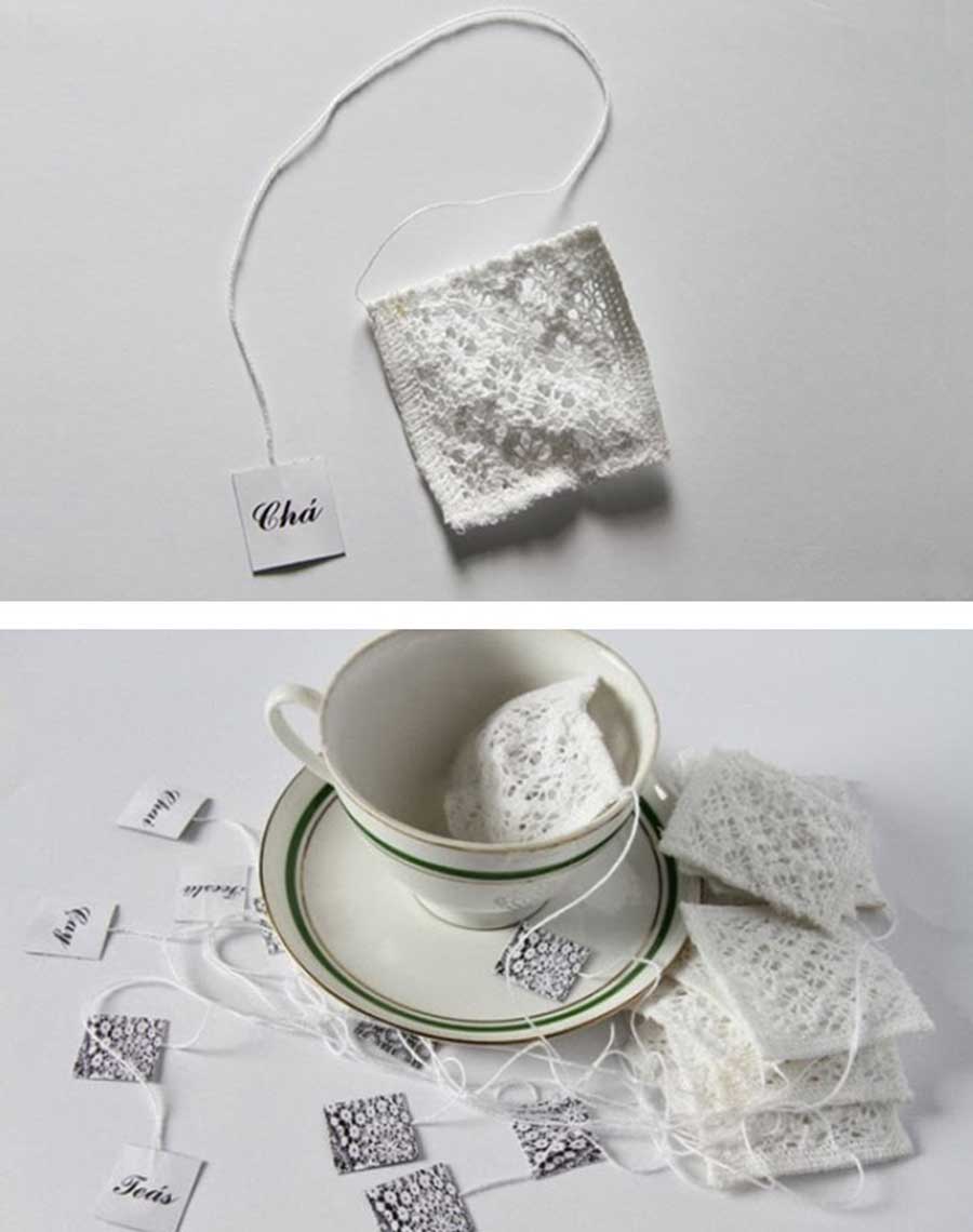 چای کیسه ای با طراحی خلاقانه