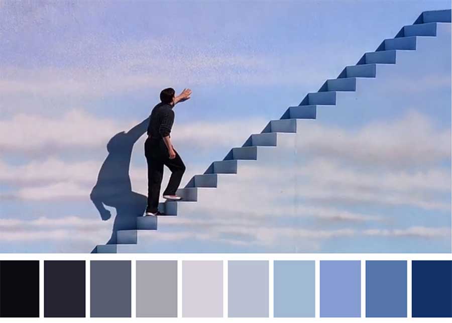 صحنه های معروف فیلم ها که طیف رنگی خاصی دارند