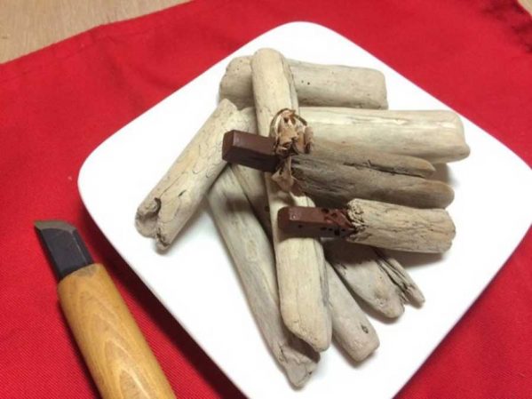 ساخت خلاقانه خوراکی های چوبی