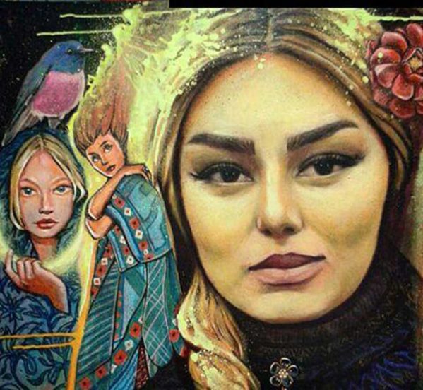 تصاویری از نقاشی پرتره از هنرمندان ایرانی