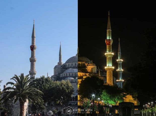 تصاویری از پروژه عکاسی استانبول در روز و شب