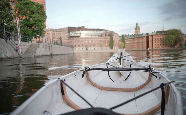 طراحی قایق کانو با الهام از هنر اوریگامی
