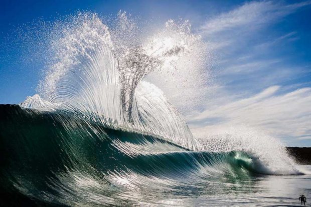 تصاویر عکس‌های حیرت انگیز از موج‌های اقیانوس